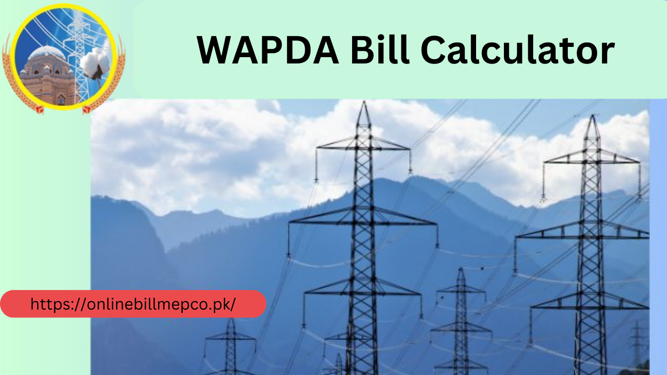 WAPDA Bill Calculator